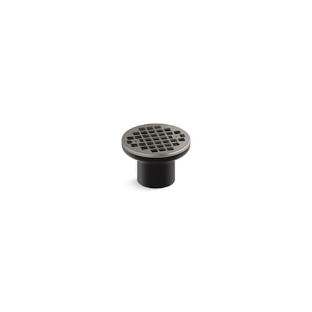 Kohler Clearflo Round Brass Tile-In Shower Drain (Drain Body Not Included) 22666-BN